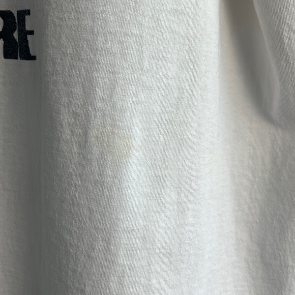 💥RARE Vintage 90’s The CURE White Ringer - Picture 16 of 16